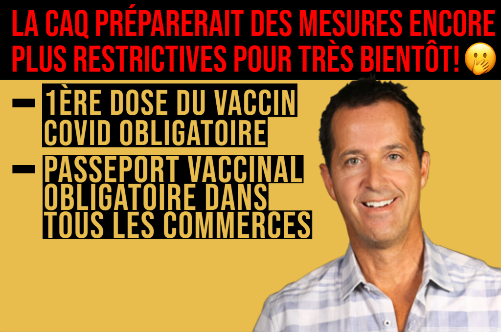 Jeff Fillion prétend que le Gouvernement Legault imposera des Mesures Sanitaires encore plus radical Scpoop10