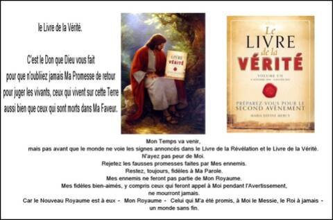 Le volume quatre du "Livre de la Vérité" est enfin disponible !