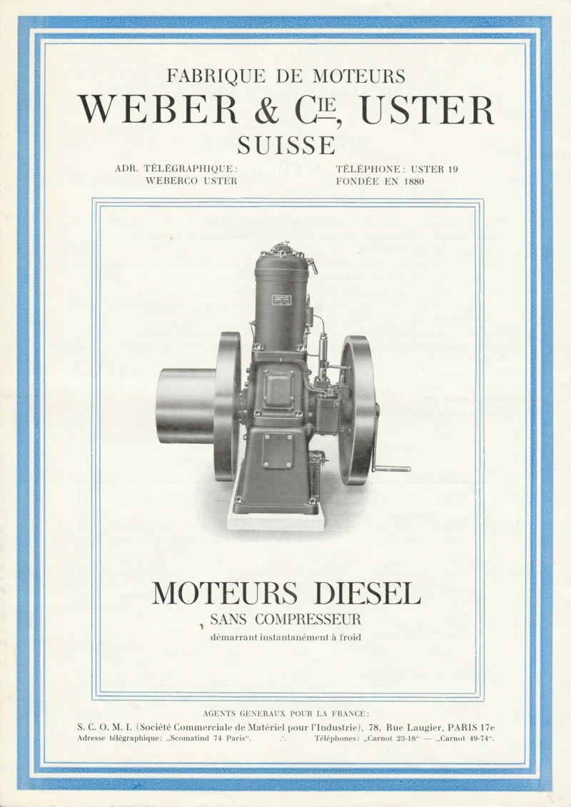 WEBER (Moteur Suisse) 113