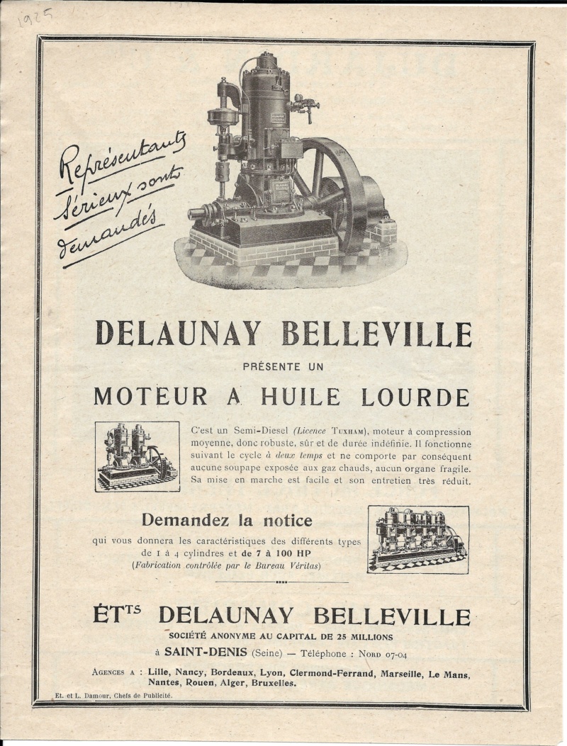 Sauvetage d’un Delaunay-Belleville  192510