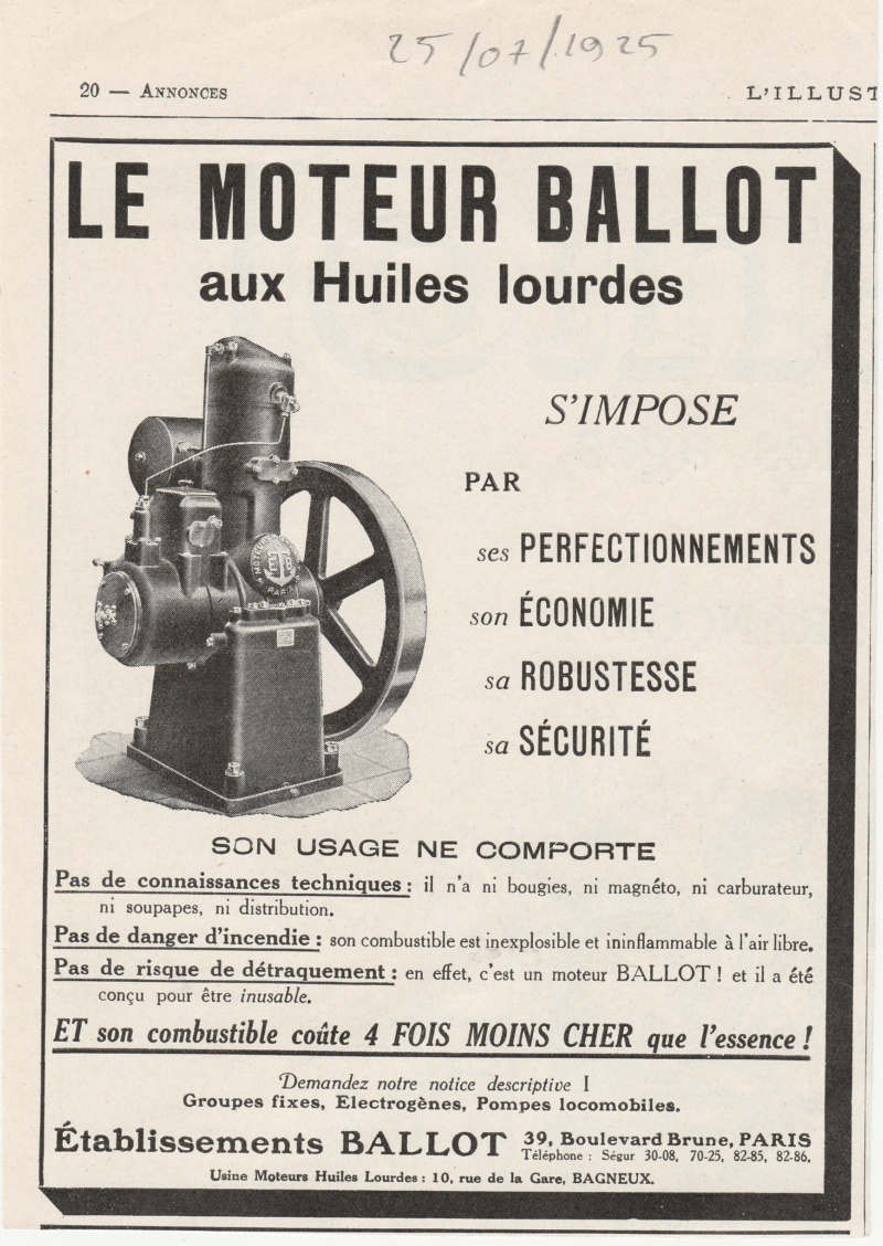 BALLOT Moteurs  - Page 3 1925b11