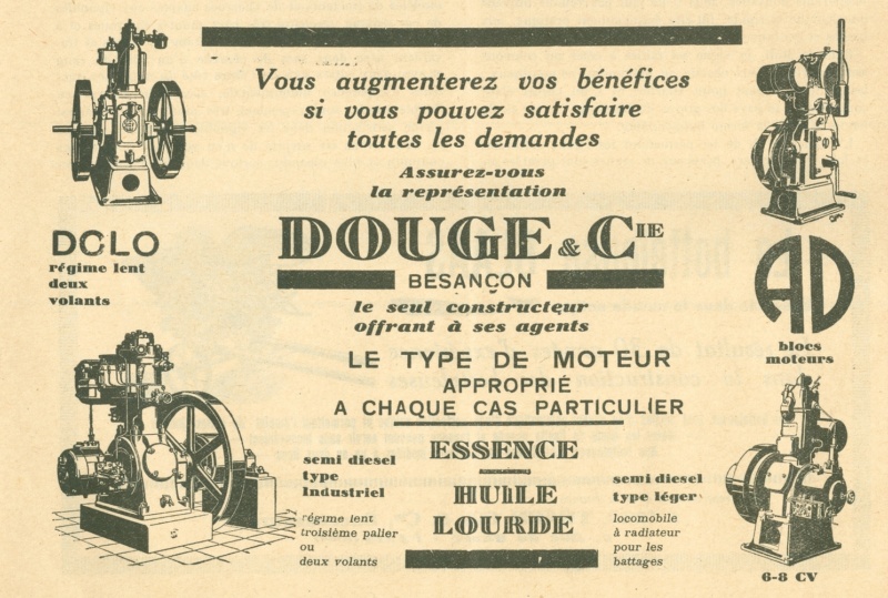 DOUGE, fabricant de moteurs fixes Douge_10