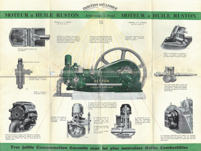 Moteur RUSTON HR9 Pannea10