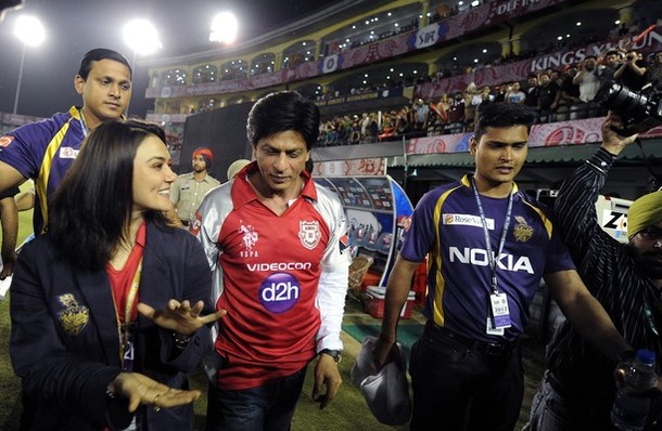 Shahrukh au match de l'IPL 24610