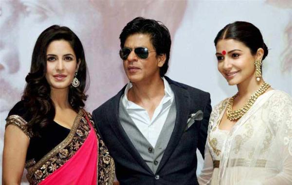 Promo de JTHJ avec Shahrukh, Anushka et Katrina Kol310