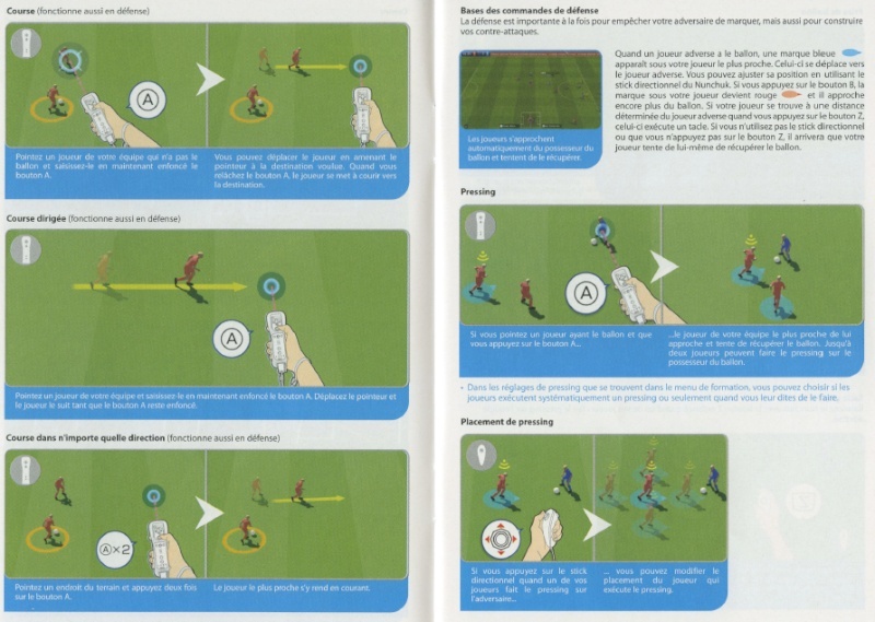 PES 2012/2013 - Toutes les commandes et touches: Playmaker, Manette, et Wiimote. 410