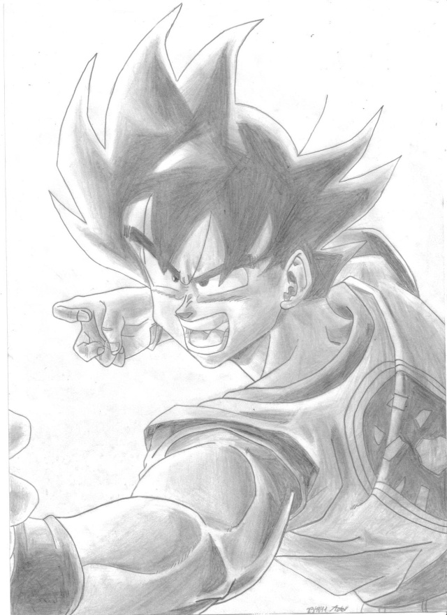 les dessins du mois de décembre 2011 Goku11