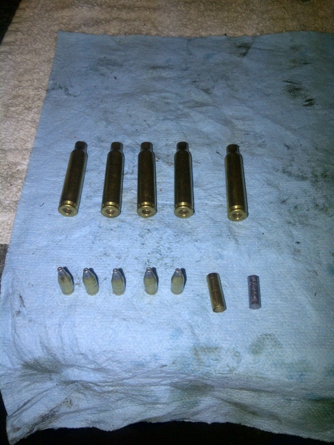 Home made 22lr to 223 bullets Cases_10