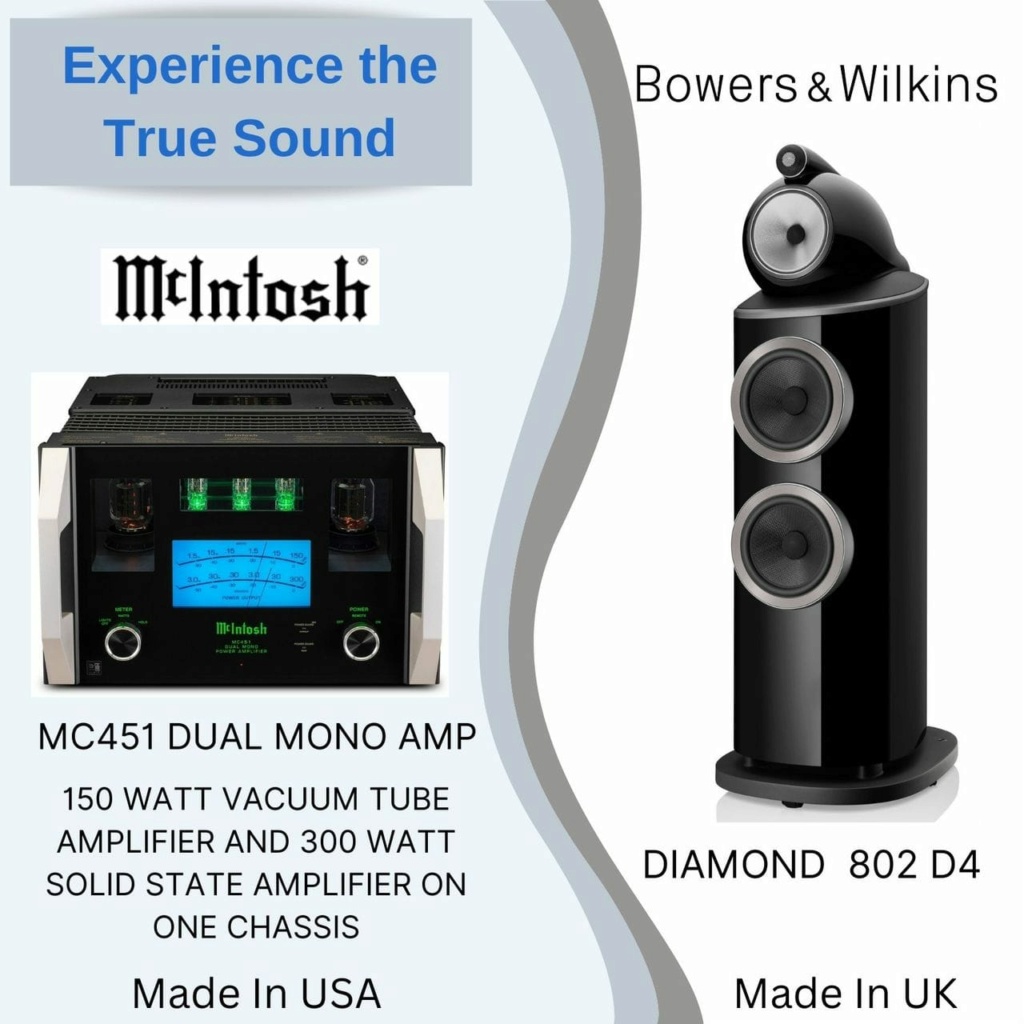 An Invitation to experience McIntosh and Bowers & Wilkins audio system! 34682810