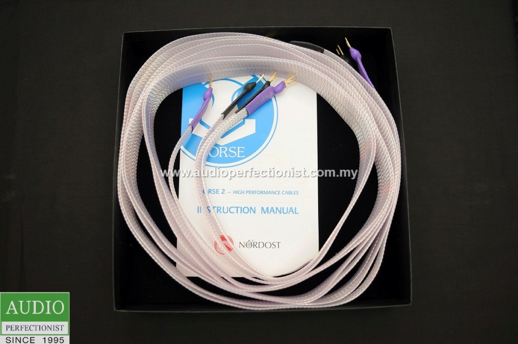 Nordost Frey 2 speaker cable 2.5m (used) Dsc_0195