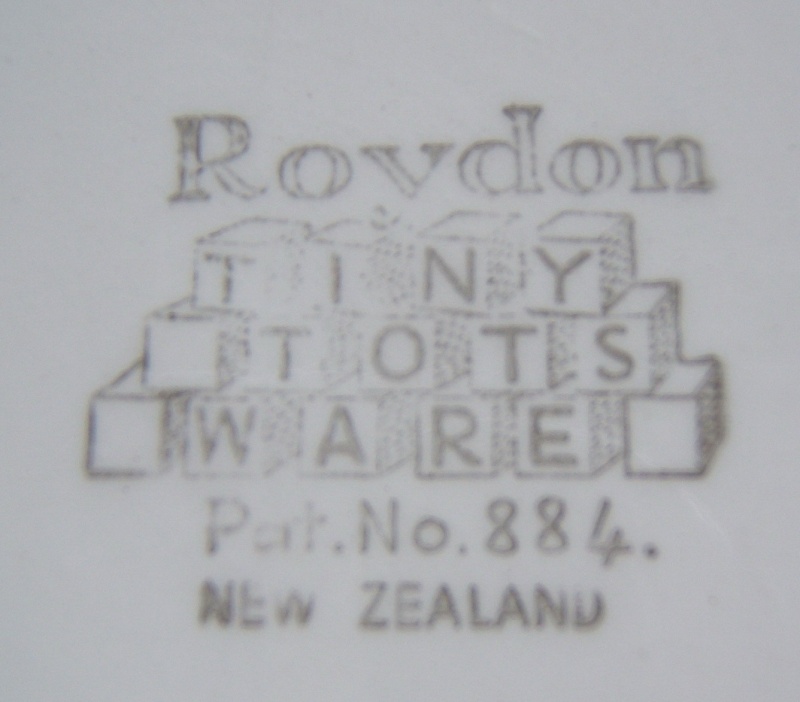 plate - Roydon Tiny Tots Ware Cat_bs10