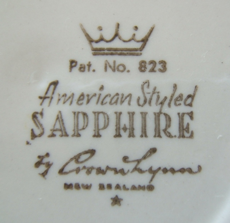 Unusual "Sapphire" Backstamp Sapphi10