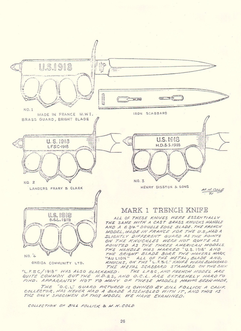 Documentation armes Blanche ww2 2610