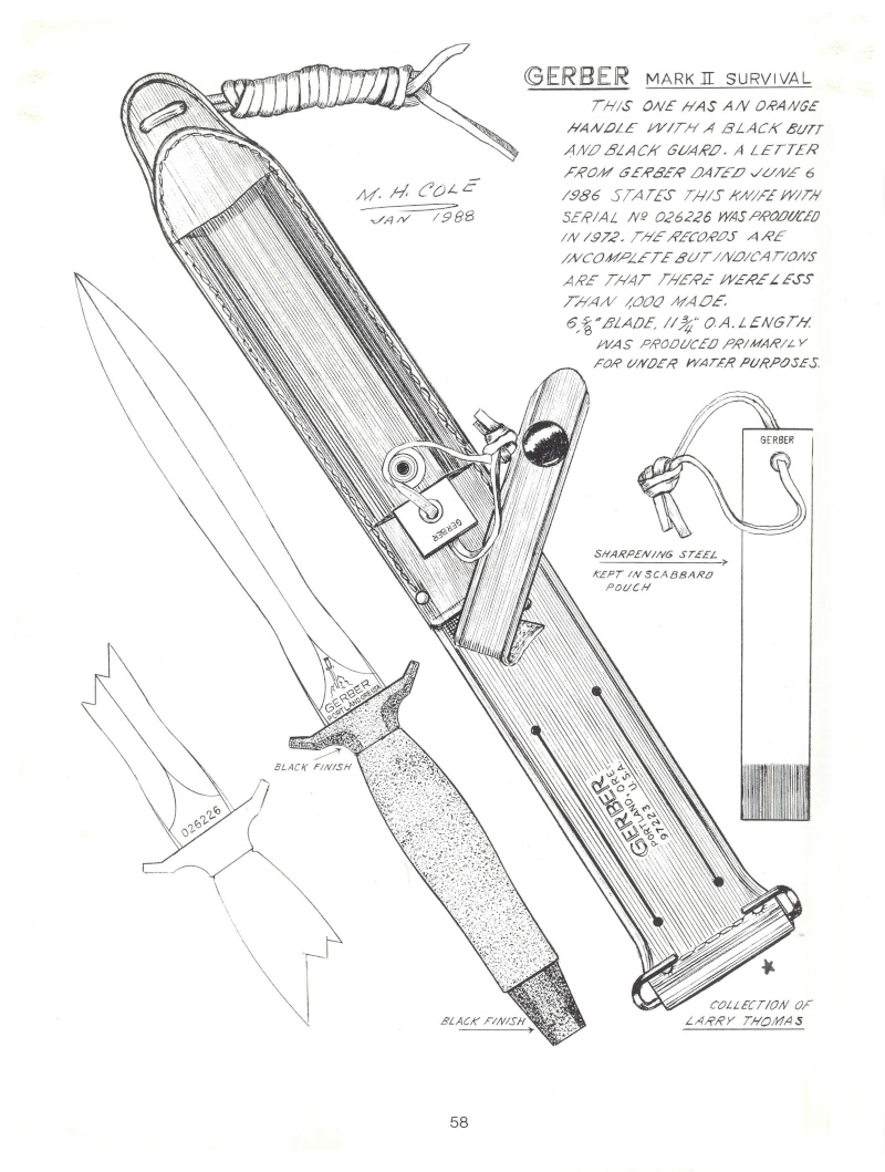 Dague Gerber Mark II US 5810