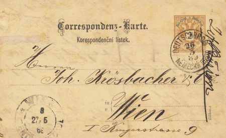 Marken - Österreichische Stempel ab 1850 Oester11