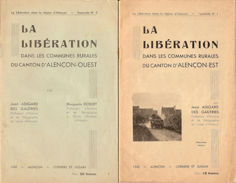Libération dans les communes rurales du canton d'Alençon Libara10