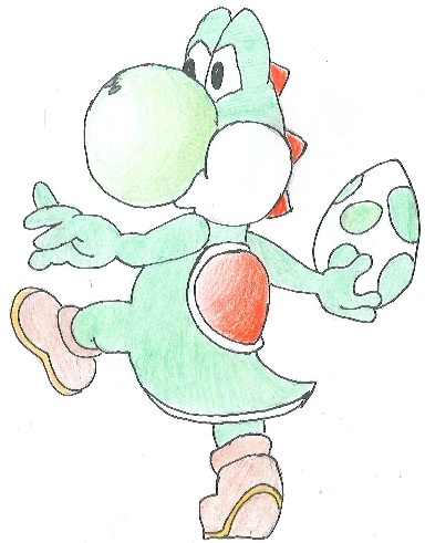 Simple Drawing Of Yoshi Yoshi10