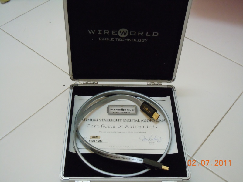 (wts) Wireworld Platinum Starlight USB - 1 meter (Used) Dscn0513