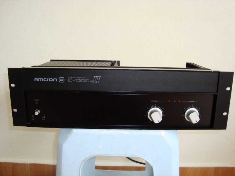 Amcron D-150 series II power amp (Used) sold Dsc03212