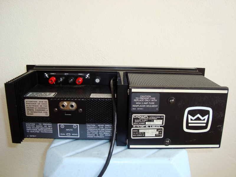 Amcron D-150 series II power amp (Used) sold Dsc03213