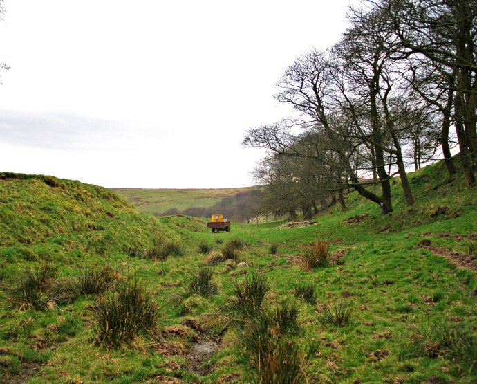 The Broadclough Dykes / Earthworks, Bacup, Lancashire. Broadc12