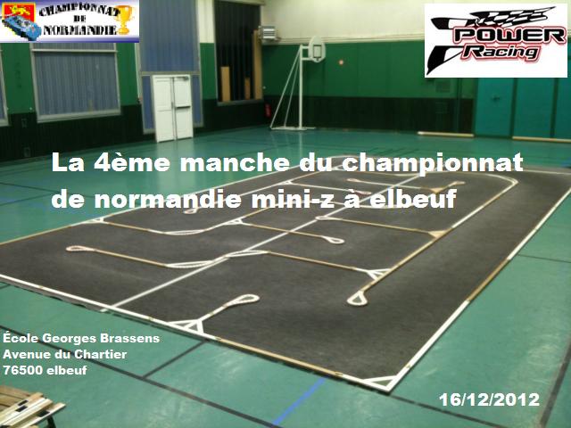 16/12/2012 4eme manche du championnat de Normandie Mini-Z à Elbeuf (76)  Piste-10