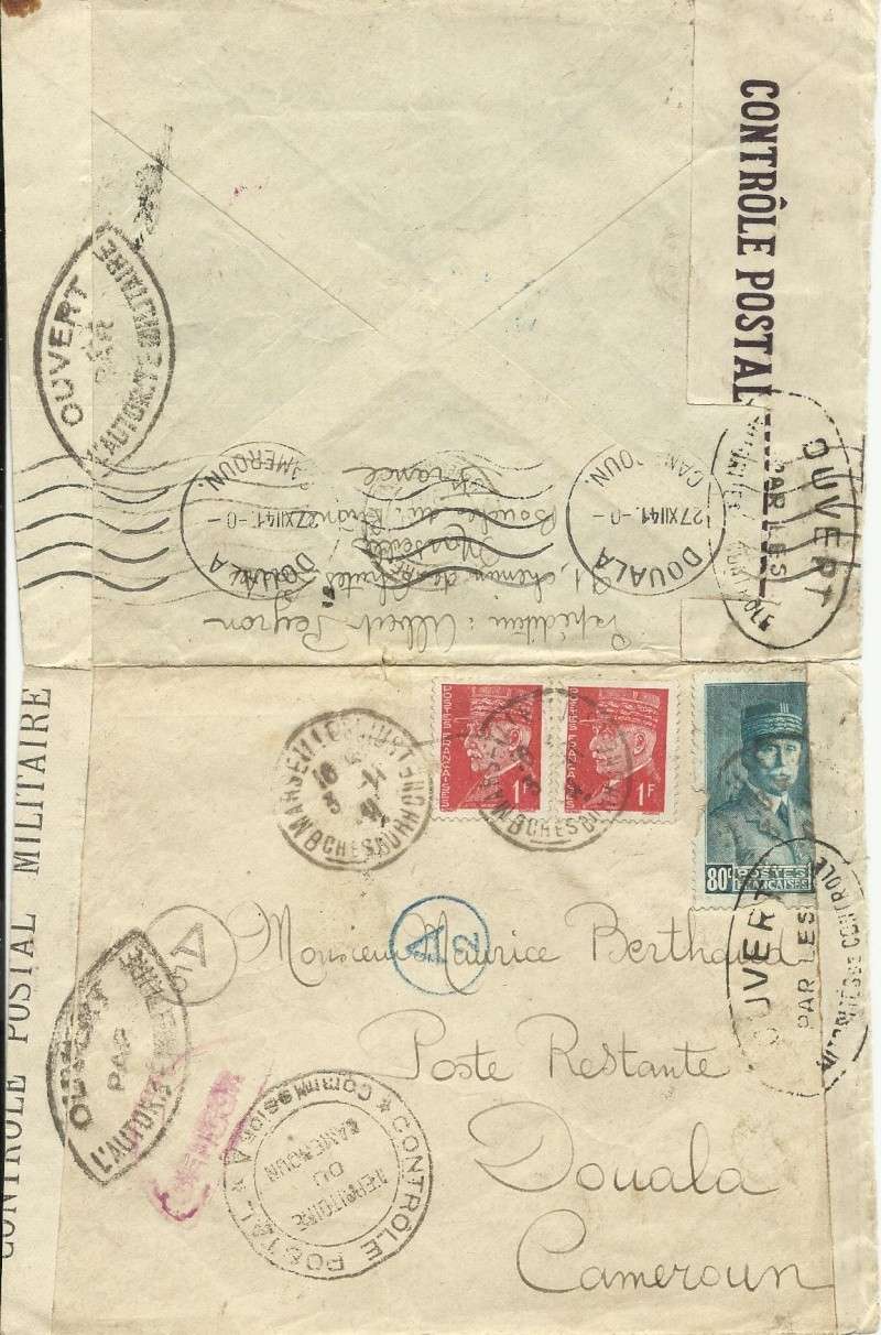 Lettre de France pour Douala Douala10