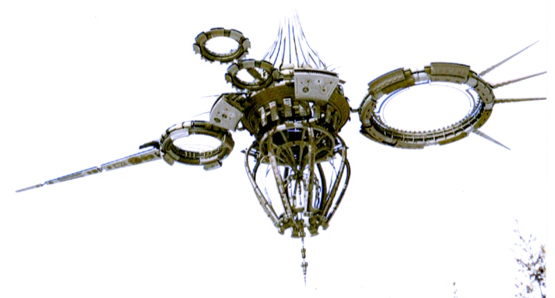 dessin technique extra terrestre - anti-gravité? - drone Droneb10
