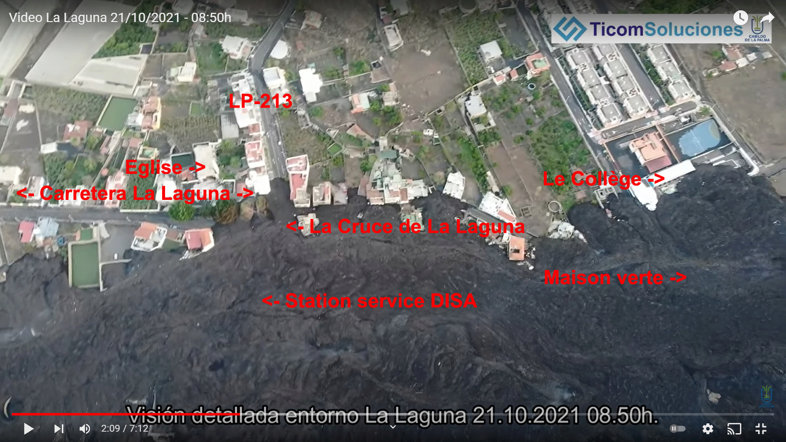 [Bientôt visible sur Google Earth]Le Volcan Tajogaite - Eruption du volcan Cumbre Vieja - Ile de Palma - Canaries - Page 4 20211026