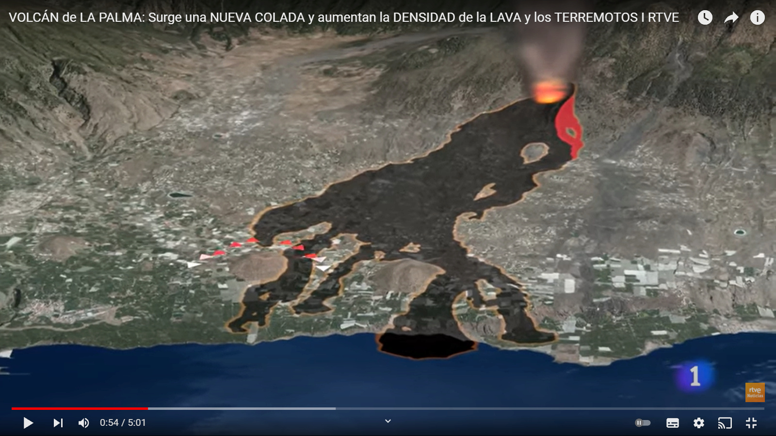 [Bientôt visible sur Google Earth] - Eruption du volcan Cumbre Vieja - Ile de Palma - Canaries - Page 4 Captur31