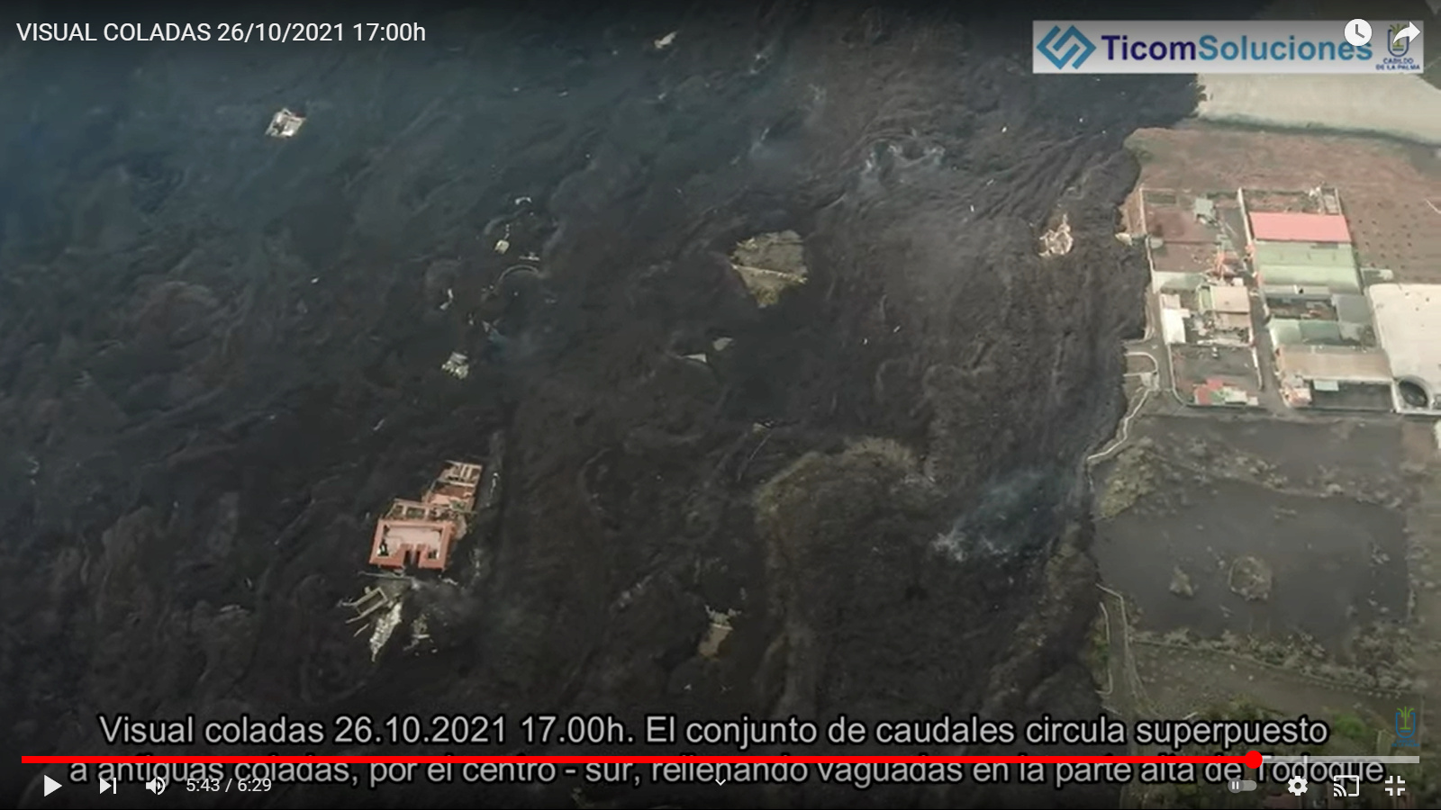 [Bientôt visible sur Google Earth] - Eruption du volcan Cumbre Vieja - Ile de Palma - Canaries - Page 4 D-201012