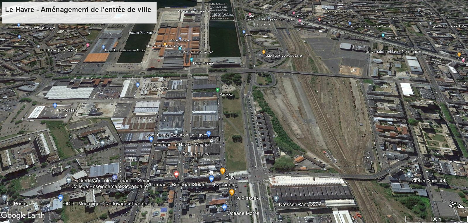  [Bientôt visible sur Google Earth] - Le Havre - Aménagement de l'entrée de ville Entree10