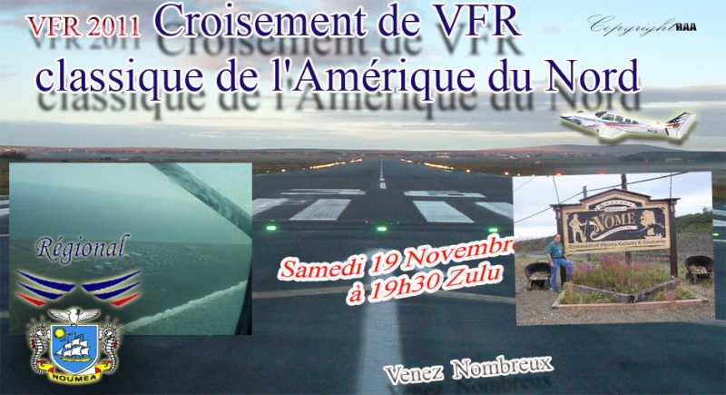Croisement de VFR classique de l'Amrique du Nord Vfr19110