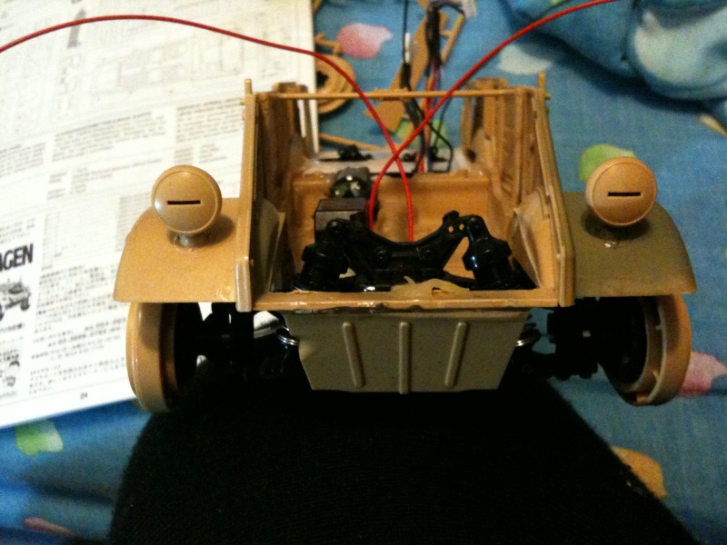 W.I.P. Kubelwagen Tamiya Statica Trasformata in RC Img_0073