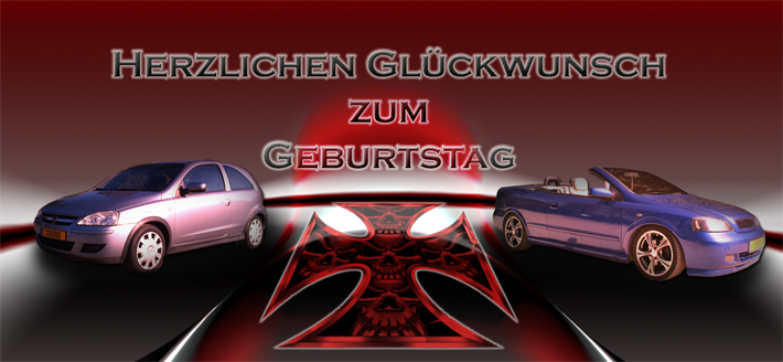 Hurraaaa ..die Opelscheune wird 4 Jahre alt ..... Gebur125