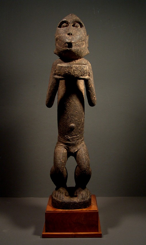 Baoulé people, Gbèkrè, Monkey Figure (Mbotumbo), Ivory Coast Gbakra17