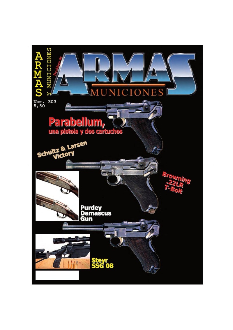 Portadas mes a mes de la Revista Armas y municiones Revist10