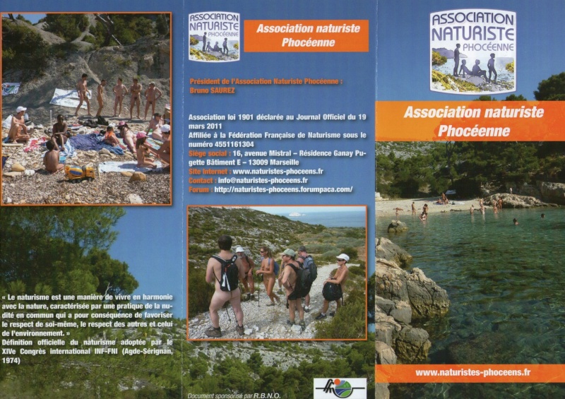 Le dépliant (flyer) de l'Association Naturiste Phocéenne Daplia10