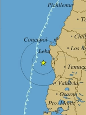 Sismo magnitud 4,7 Richter afecta a la Región de La Araucanía F9077611