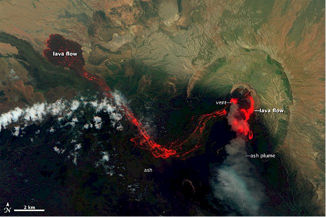 Eritrea Nabro erupción del volcán : Impresionantes nuevas imágenes de la NASA Nabro-10
