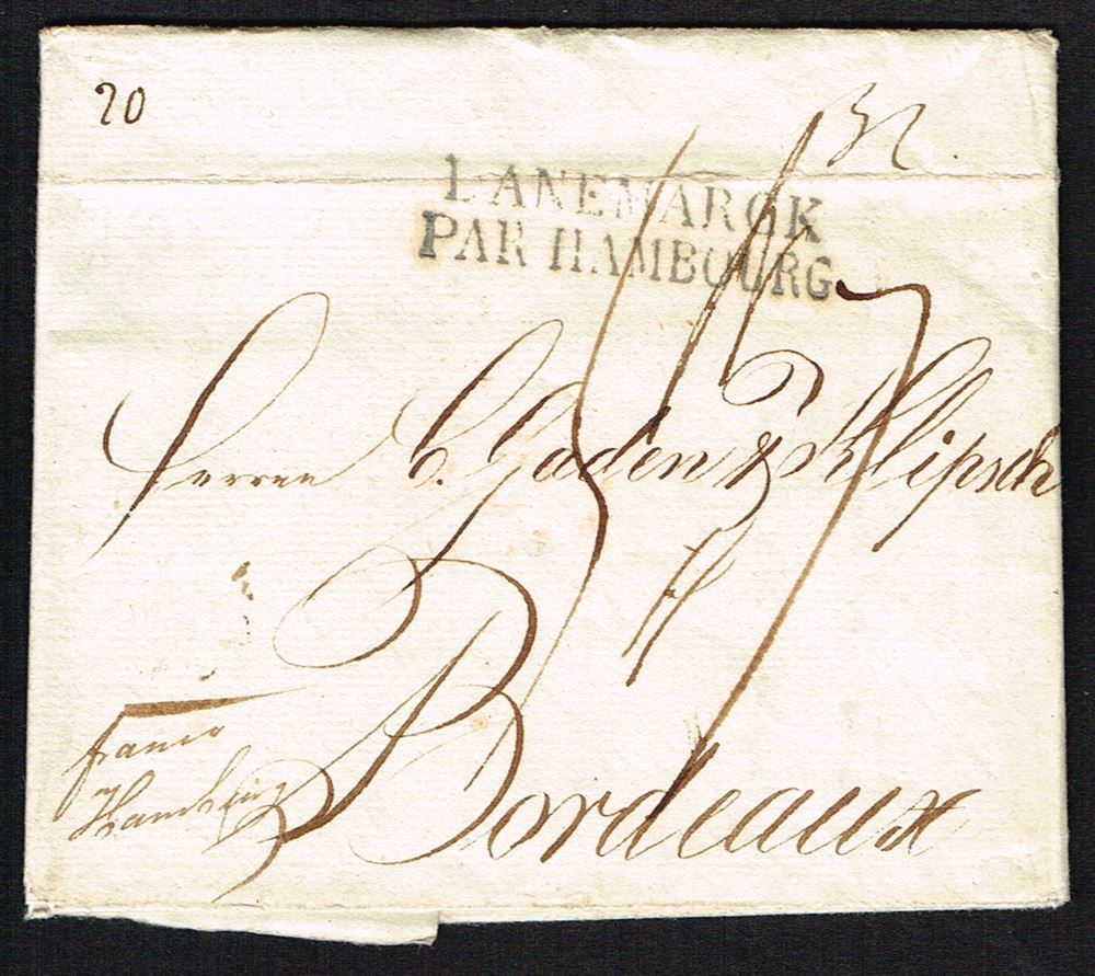 London Paid Ship Letter 1815 Slesvi11