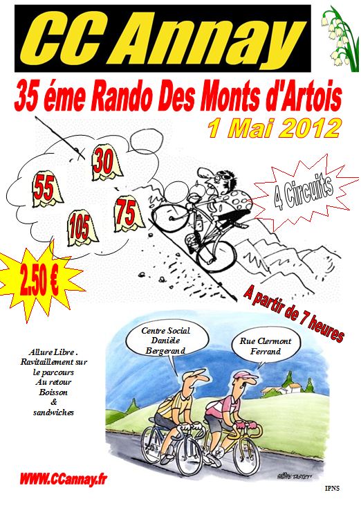 Affiche Monts D'Artois 2012 Afficy10