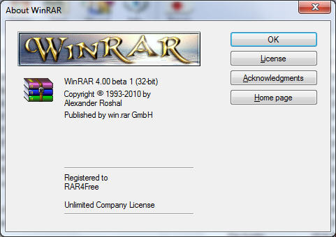 win rar arşivleme ve sıkıştırma programı Winrar10