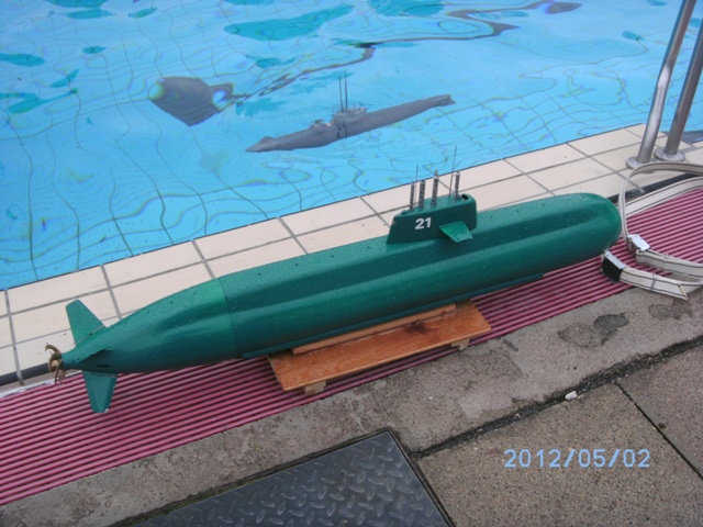 Model submariner meeting at Osterwald (near Hannover, Germany) Bild1413