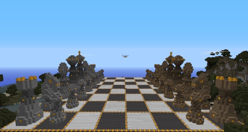 What I built this map. Chess10