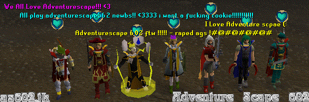 Beginner Ban for Adventure scape - Raped Ags Advent10