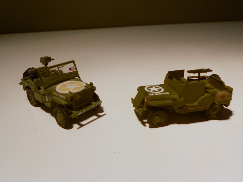 Humber mkII ; 2 jeep's ; LVT-4 buffalo ; Krupp protz et pak 37 ; VAB ; PZ IV ; PZ II ; Sd.kfz 222 et kubelwagen [1/72 toutes marques] Dscn0513