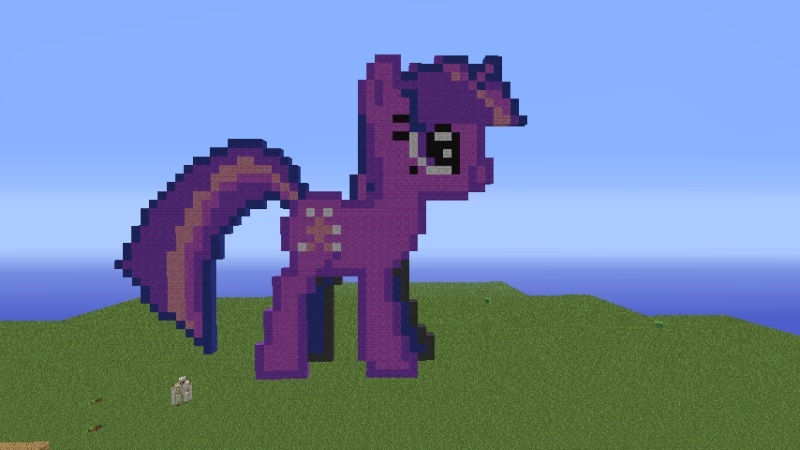 Pixel art is art too. {Part 2} (warning: ponies) 2012-014