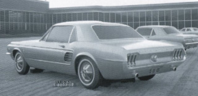 photo des première idées et/ou de prototype Mustang 1967 1964_113