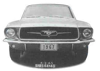 photo des première idées et/ou de prototype Mustang 1967 1965_016